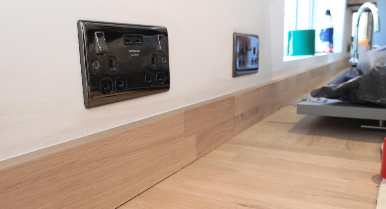 Kitchen Rewire in Bishops Stortford